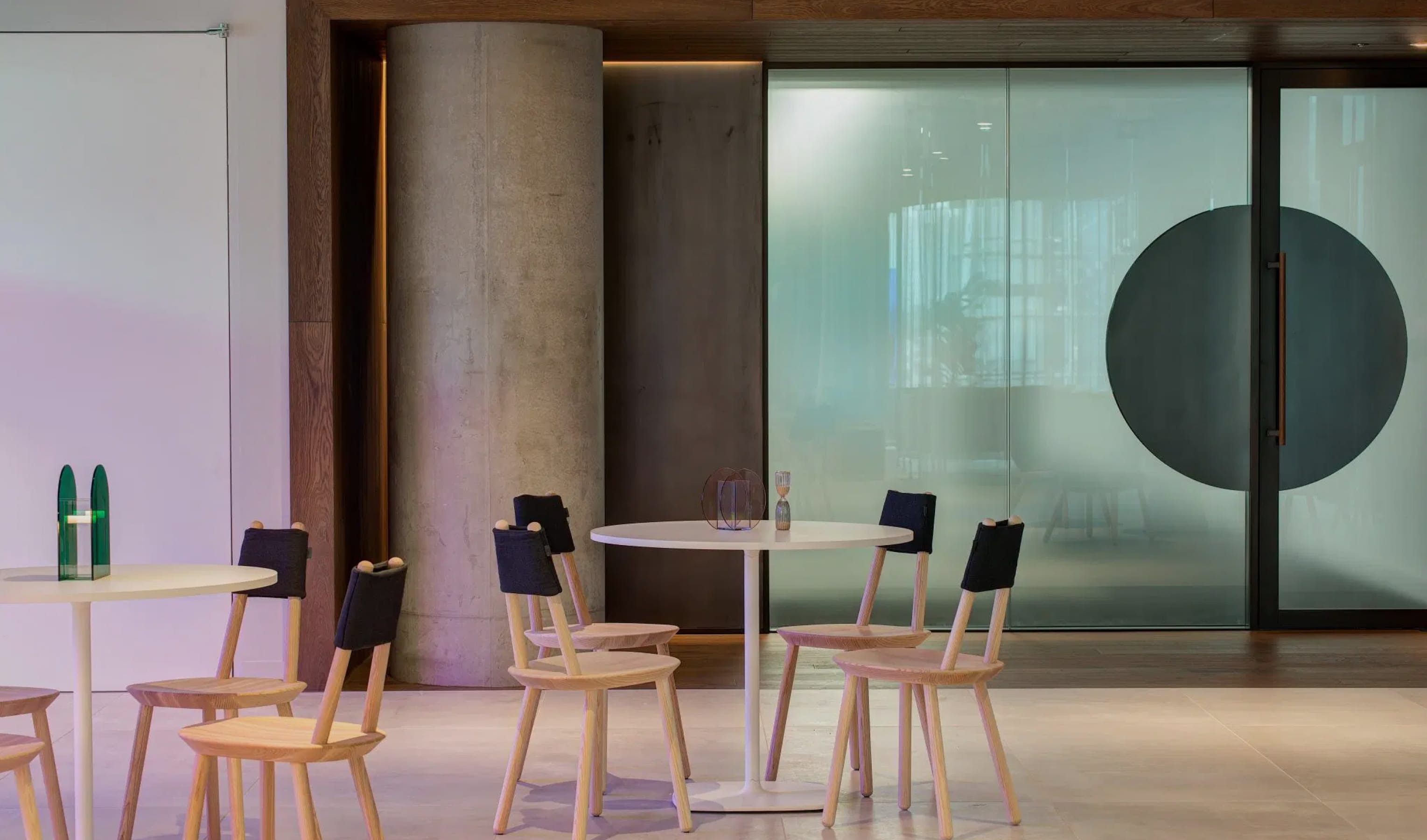 Top creative website agencies in London featuring modern office design with minimalist furniture.