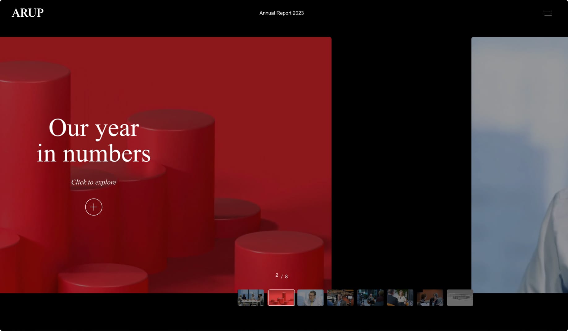 Best digital experience agencies UK showcasing annual report insights.