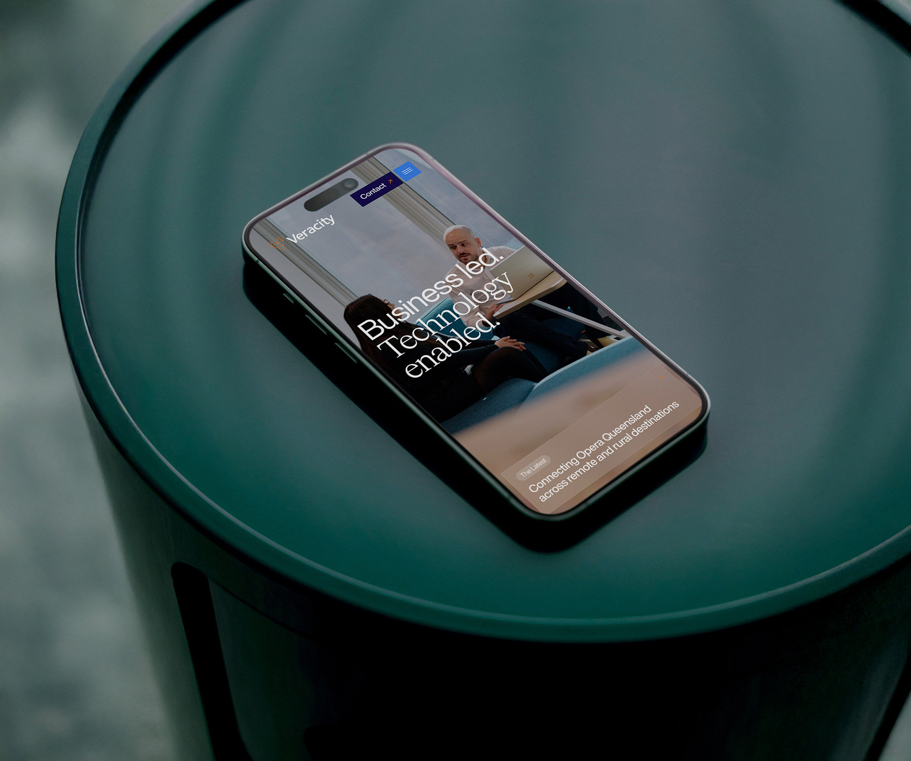 Top web development agency in London showcasing innovative mobile design on smartphone.